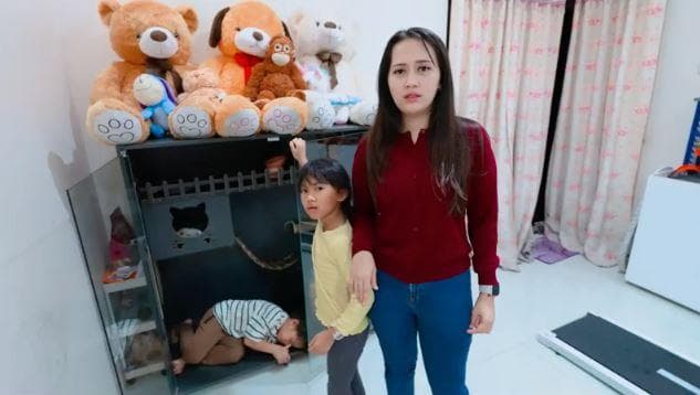 Abew Mendadak Jadi Kucing, Tingkahnya Bikin Panik!