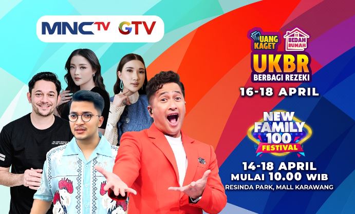 MNCTV dan GTV Hadir Lebih Dekat di Karawang Lewat UKBR &amp; New Family 100