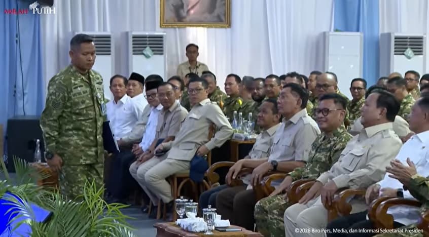 Cerita Prabowo Disarankan untuk Diwakili Berikan Arahan ke Ketua DPRD se-Indonesia