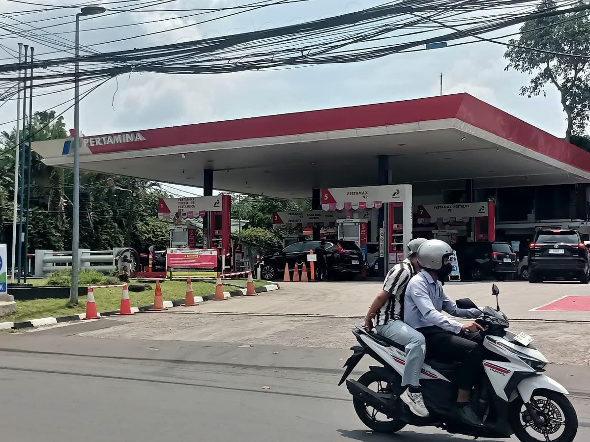 Harga BBM Nonsubsidi Naik, Begini Kondisi di SPBU Kawasan Jaksel