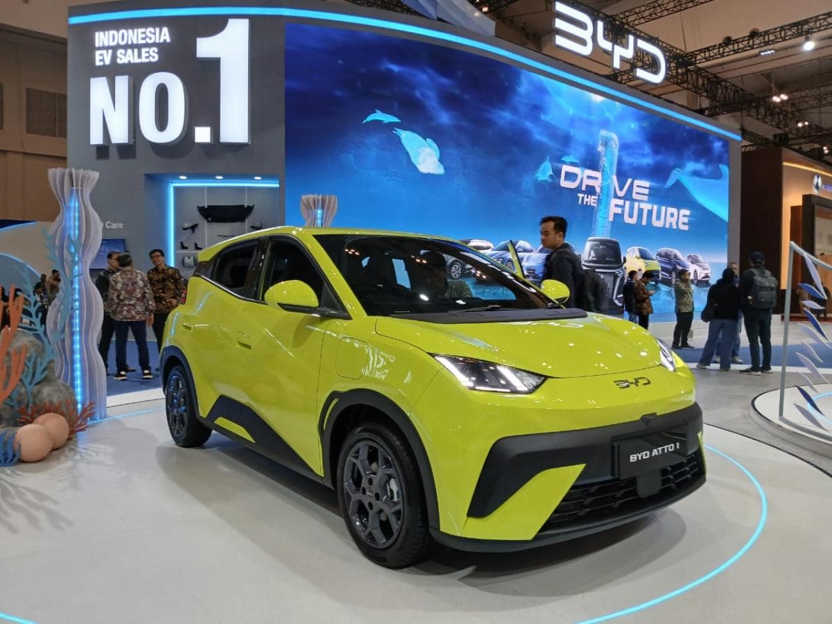 Mobil Listrik Tak Otomatis Bebas Pajak, Segini Pajak BYD Atto 1