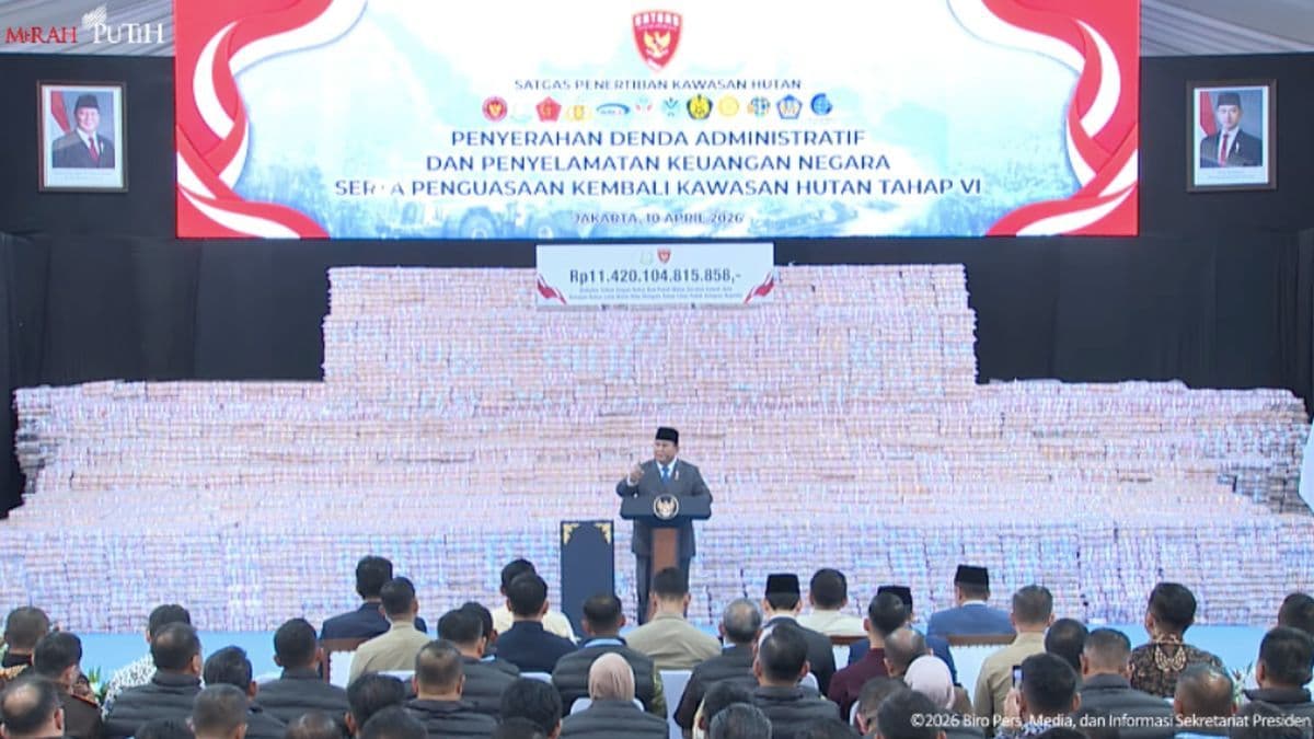 Satgas PKH Terapkan Denda Triliunan Dinilai Bermanfaat bagi Negara