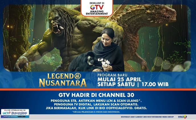 Terbaru di GTV "Legenda AI Nusantara", Menghidupkan Cerita Rakyat Lewat Keajaiban Visual AI Terkini!