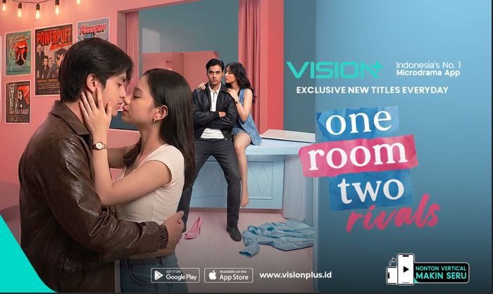 Rekomendasi Microdrama &ldquo;One Room Two Rivals&rdquo; di VISION+, Ada Plot Twist Seru!