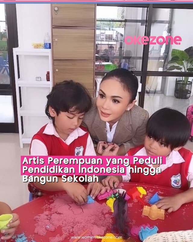 5 Artis Perempuan yang Aktif Dorong Pendidikan, dari Bangun Sekolah hingga Beasiswa