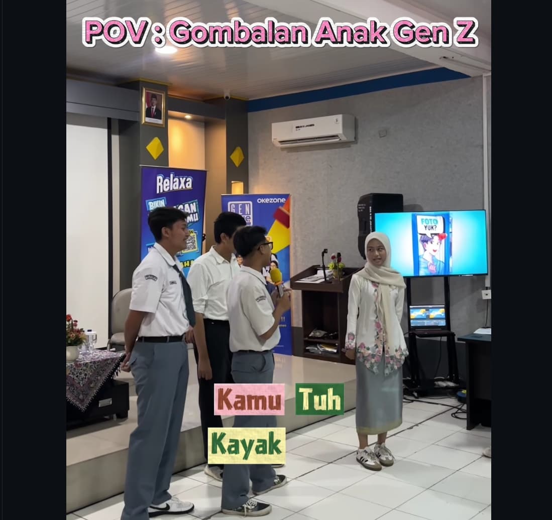 Serunya Genzone School Take Over di SMAN 55, Ada Momen Gombal Bareng Relaxa