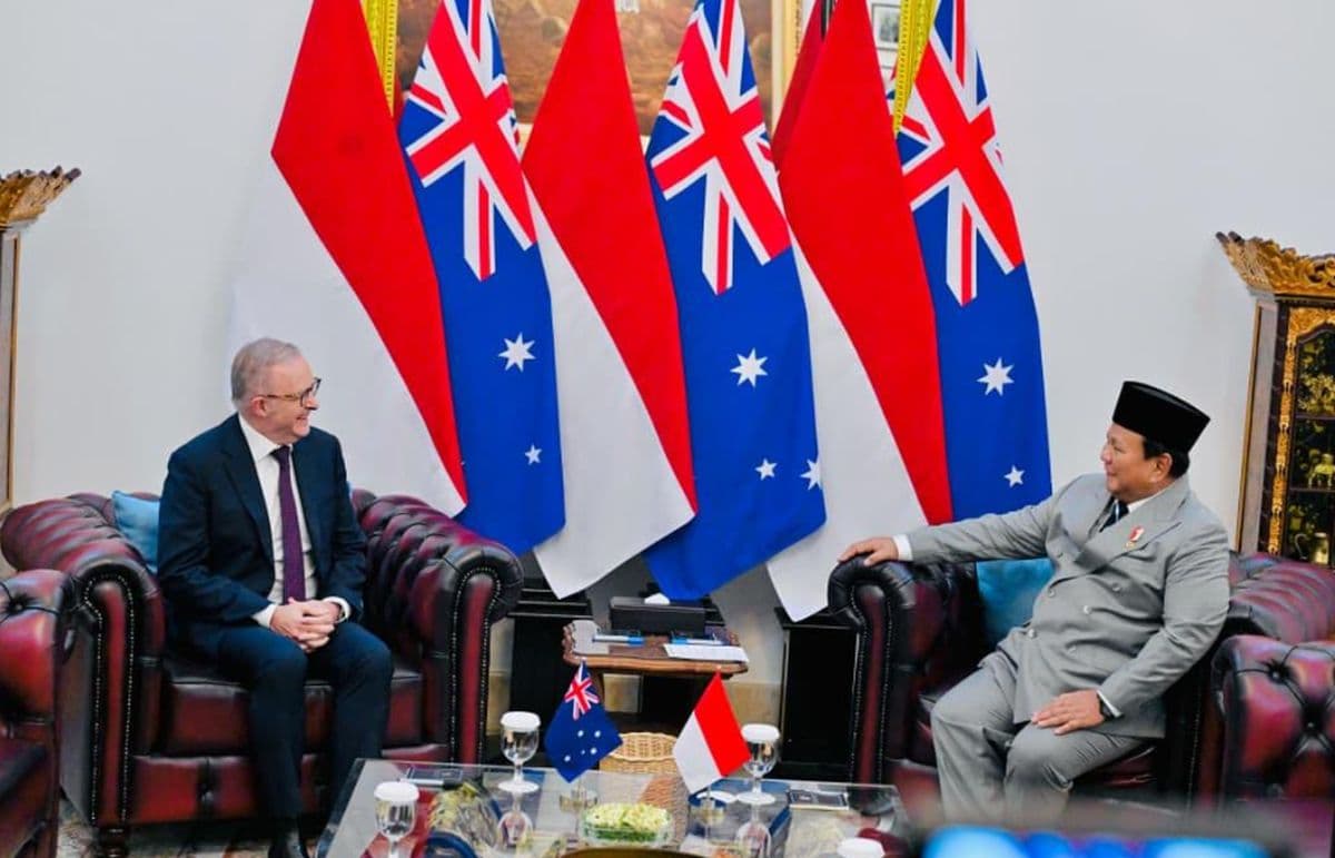 Prabowo dan PM Australia Albanese Diskusi Bahas Konflik Timur Tengah
