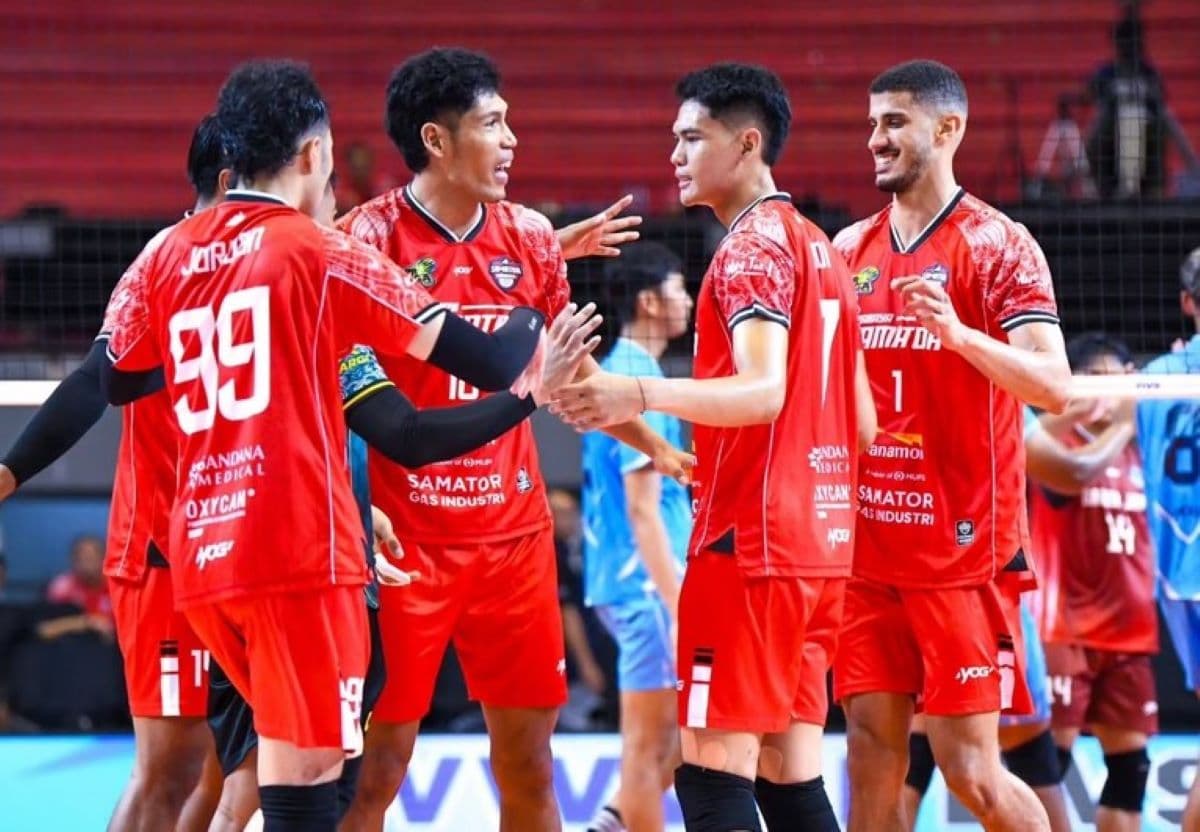 Surabaya Samator Bungkam Garuda Jaya di Leg Pertama, Selangkah Lagi Amankan Posisi Ketiga Proliga 2026!