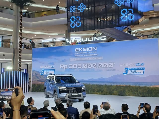Wuling Eksion EV dan PHEV Meluncur, Dibanderol Mulai Rp389 Juta