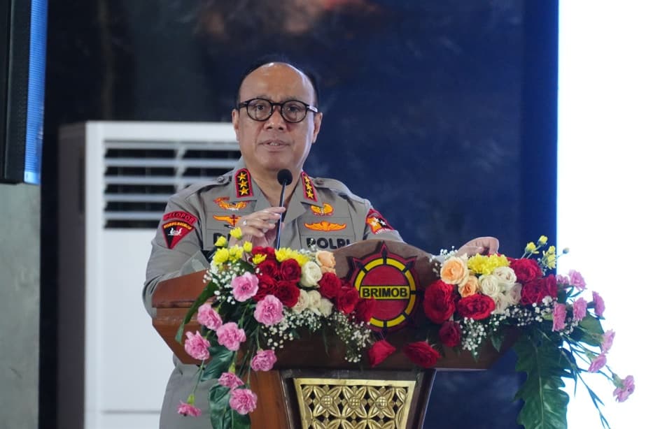 Wakapolri Minta Brimob Tingkatkan Kemampuan untuk Hadapi Tantangan Baru