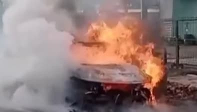 Hyundai Kona Terbakar di Gresik, Diduga Baterai Overheat