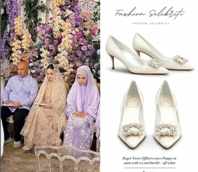 Harga Sepatu Syifa Hadju di Acara Siraman Tembus Rp36 Juta