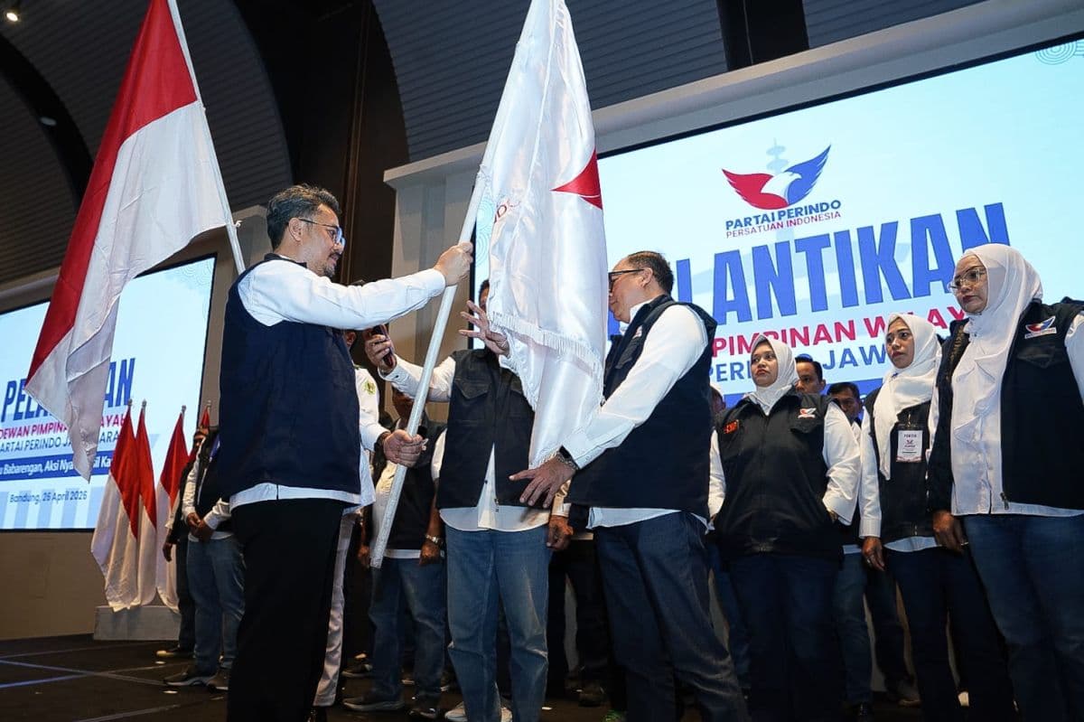 Lantik Rifqi Ali Mubarok, Partai Perindo Targetkan Kuasai Jawa Barat di Pemilu 2029