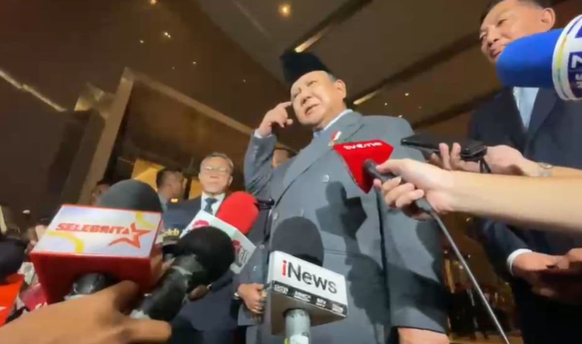 Prabowo Hadiri Pernikahan El Rumi dan Syifa Hadju, di Sela Pesta Santap Kari Laksa