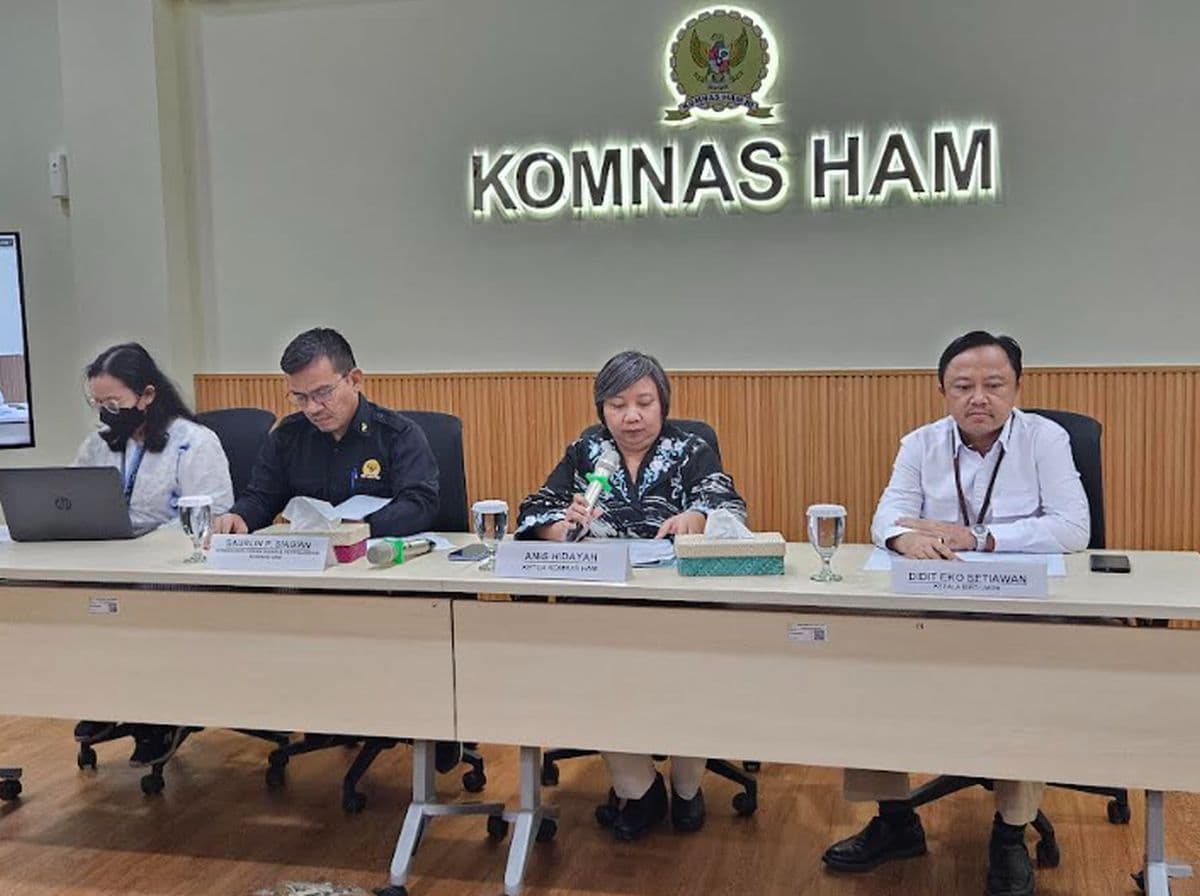 Komnas HAM: Penyiraman Air Keras ke Andrie Yunus Bentuk Pelanggaran HAM