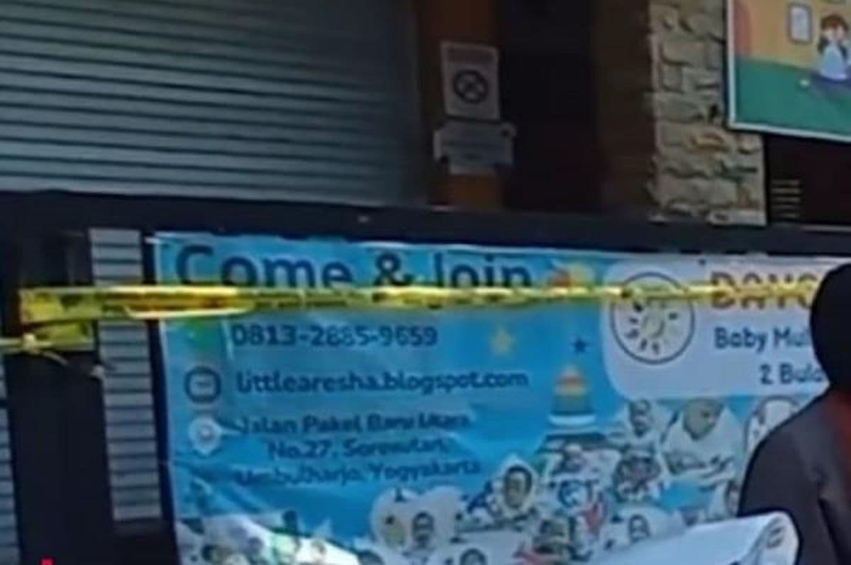 Buntut Kekerasan Anak di Little Aresha, Daycare Yogya Di-sweeping