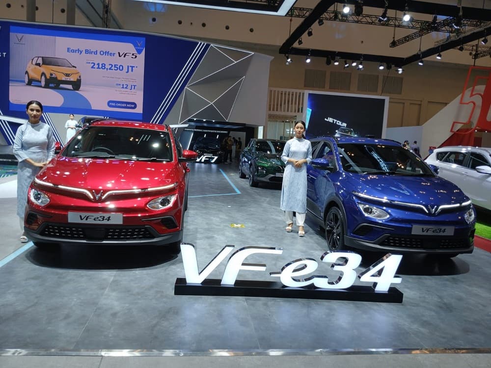 Spesifikasi Mobil Listrik VinFast VF e34 yang Dipakai Jadi Taksi Green SM