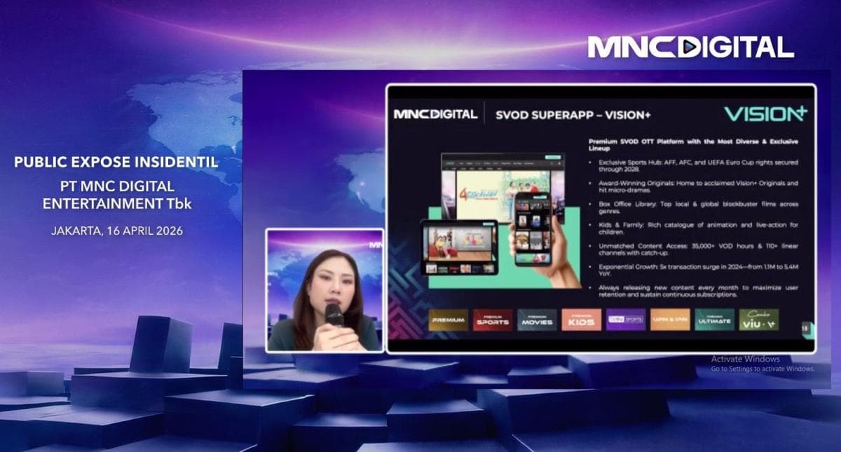 MNC Digital Entertainment (MSIN) Ajukan Permohonan A1 untuk Pencatatan Saham Sekunder di HKEX