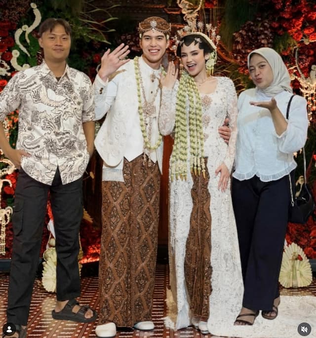 Viral! Sejoli Ini Edit Foto Kondangan ke Nikahan El Rumi dan Syifa Hadju, Netizen: Kirain Beneran