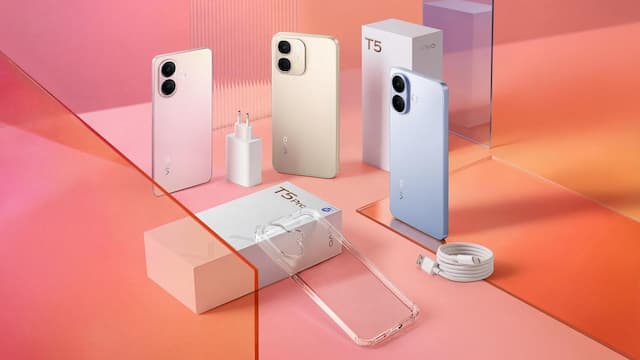 Vivo T5 Series Resmi Meluncur di Indonesia, Intip Spesifikasi dan Harganya