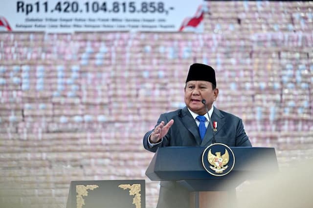 Prabowo Hadiri May Day 2026 di Monas, Mendengar 11 Tuntutan Buruh