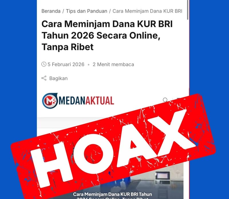 Marak Modus Penipuan KUR, BRI Imbau Masyarakat Jaga Data Pribadi