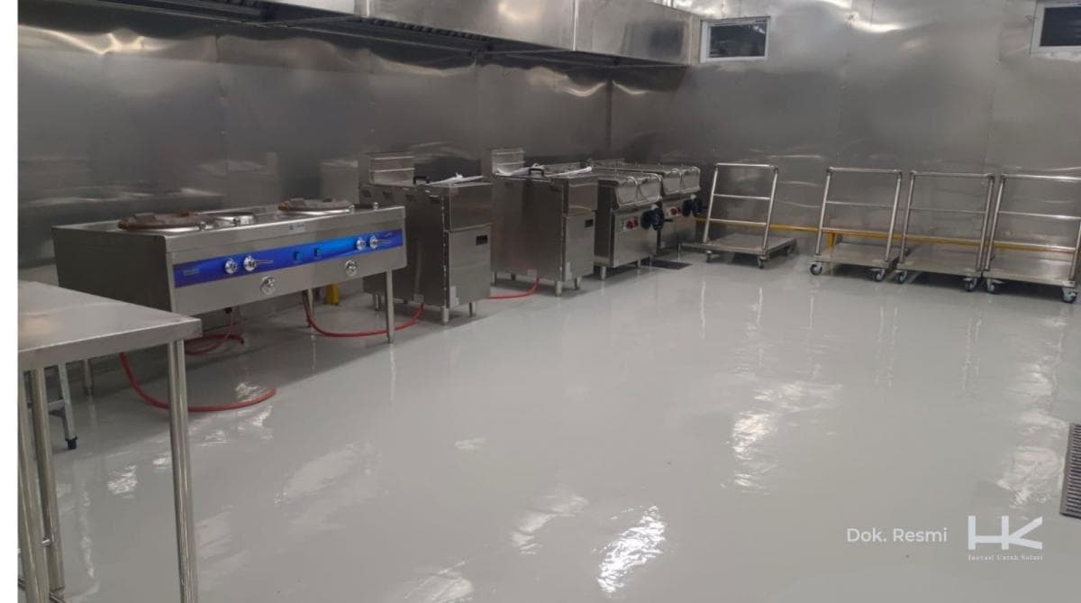 80 Titik Proyek Dapur MBG Hutama Karya Rampung