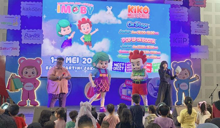 Momen Seru Meet n Greet KIKO &amp; LOLA di Indonesia IMOBY Balai Kartini Jakarta