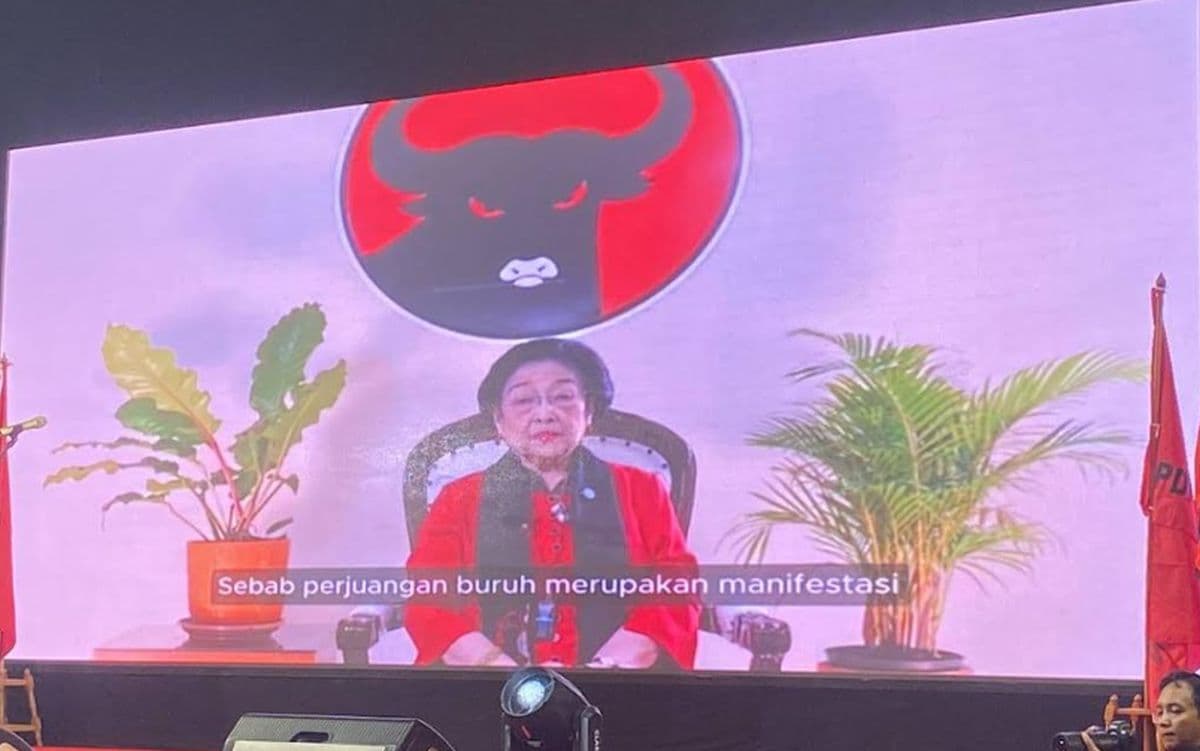 May Day, Megawati: Buruh Bukan Sekadar Faktor Produksi dalam Angka Ekonomi