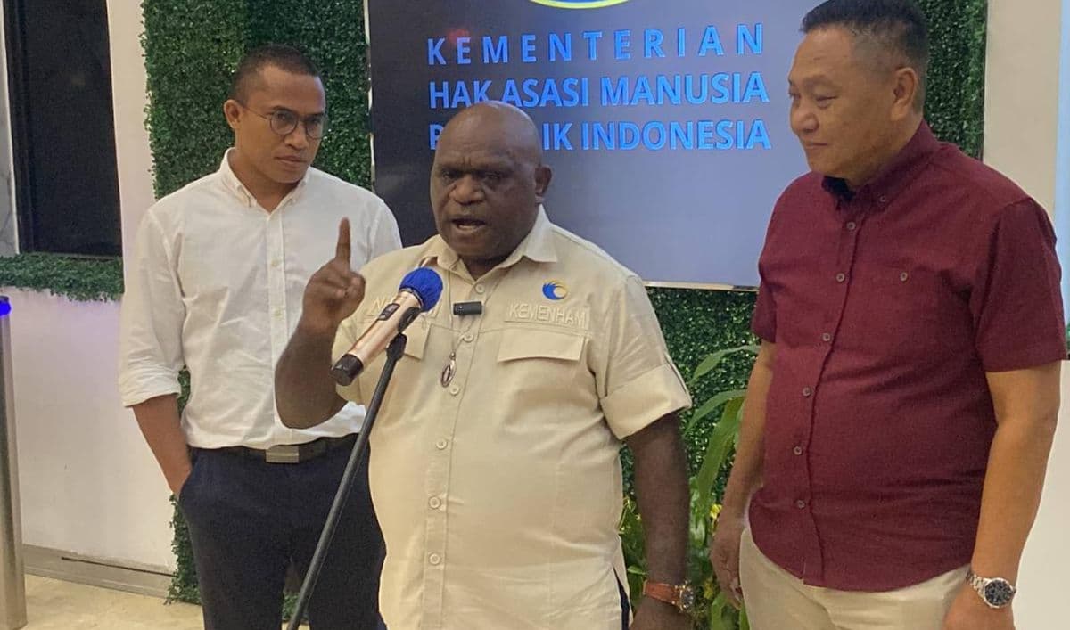 Menteri Pigai Tegaskan Status Pembela HAM Bukan Ditentukan Pemerintah
