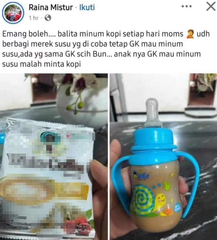 Viral Balita Minum Kopi Setiap Hari, Ini Bahaya Kafein bagi Anak