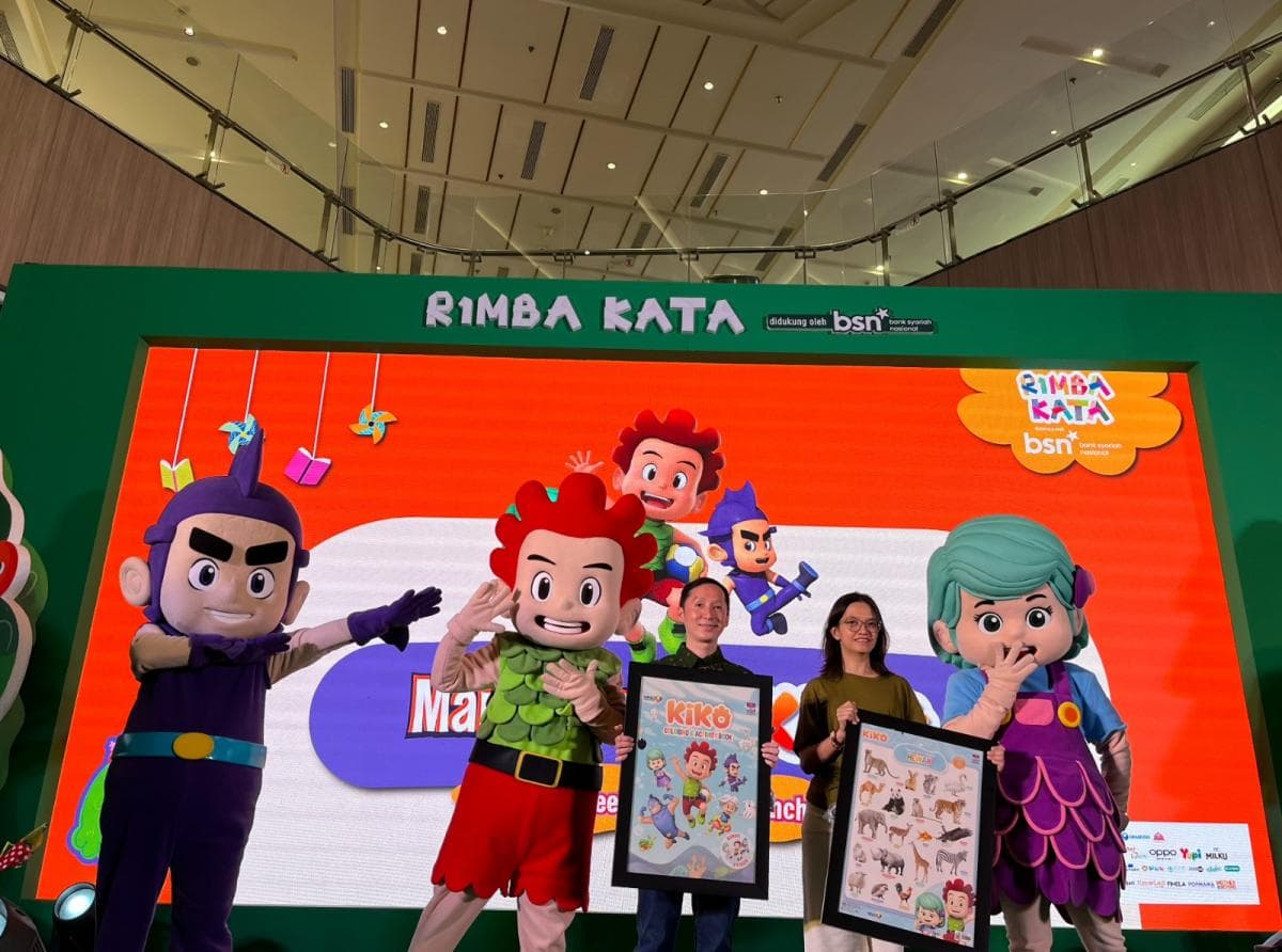 Soft Launching Activity Book 'Kiko and Friends'Hadir di Rimba Kata 2026