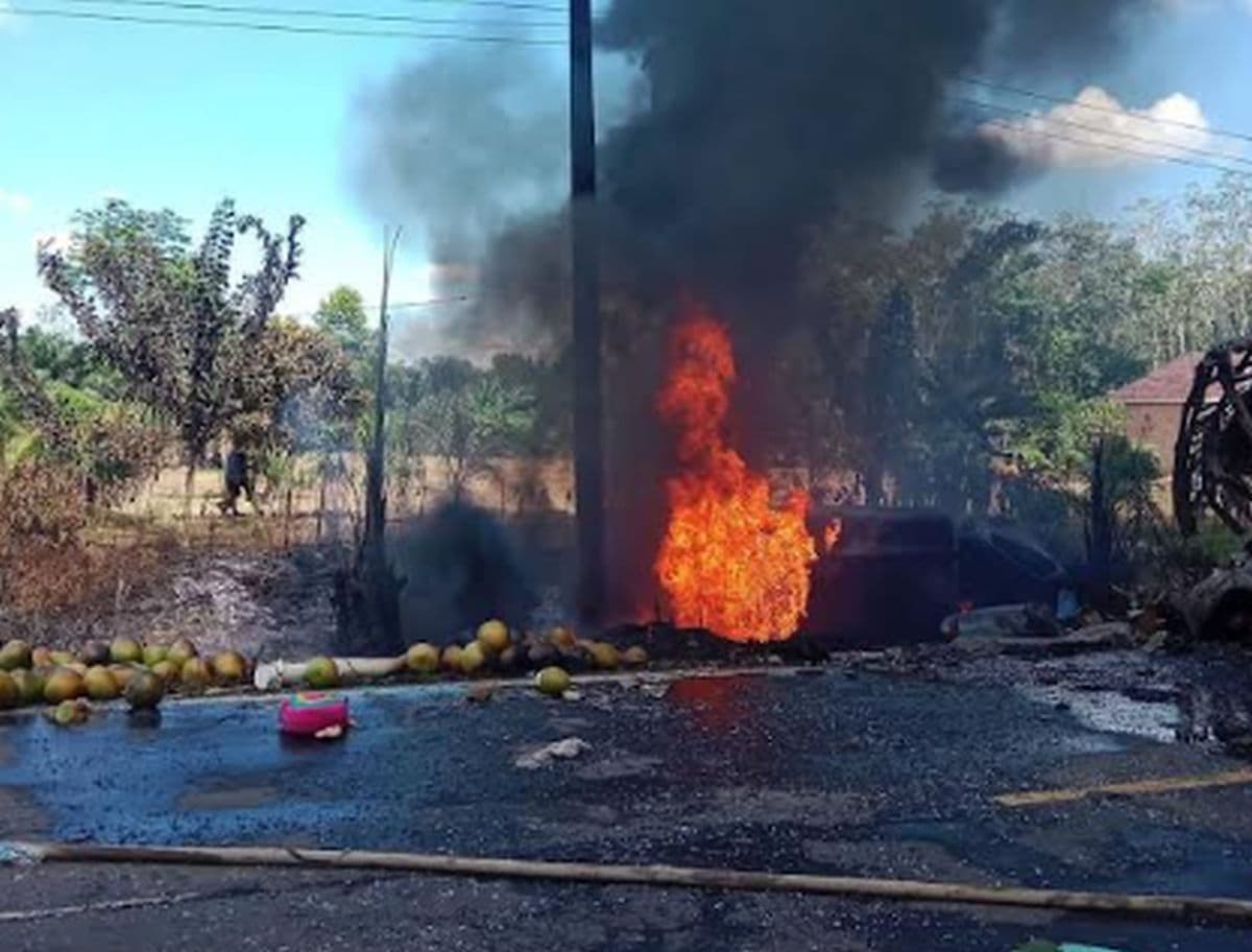 Kronologi Kecelakaan Maut Bus ALS vs Truk Tangki Minyak di Sumsel, Belasan Korban Hangus Terbakar