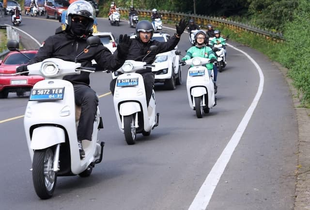 Sekali Cas, Motor Listrik Yadea Tempuh Jarak hingga 150 Km