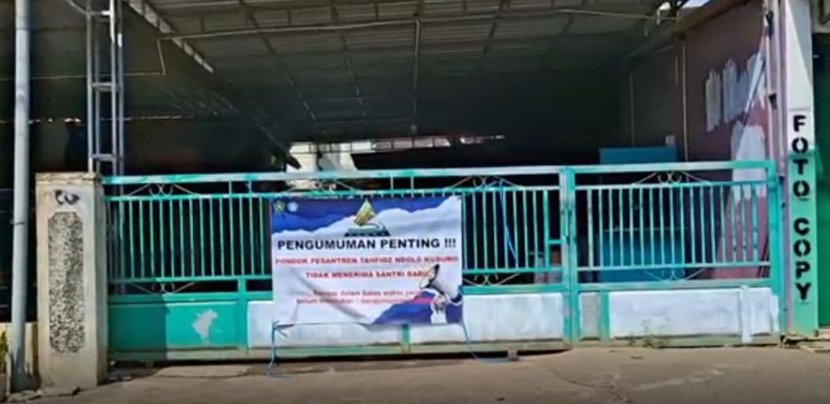 Kemenag Cabut Izin Ponpes Ndolo Kusumo Pati Buntut Kasus Pencabulan