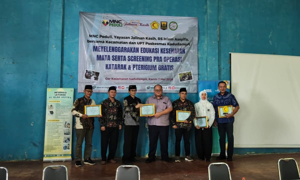 MNC Peduli dan RSI Assyifa Sukabumi, Gelar Pemeriksaan Mata Gratis di Sukabumi