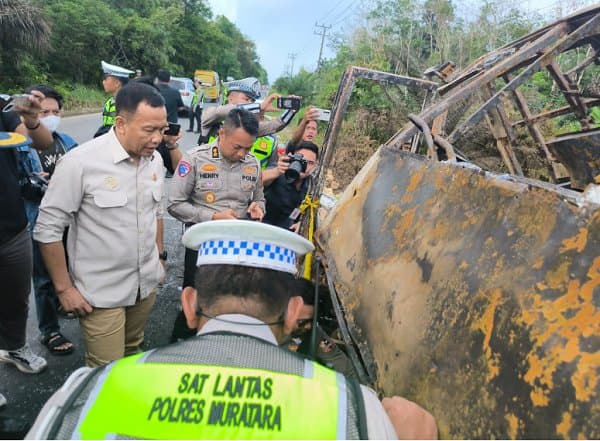 Kemenhub Sebut Bus ALS Terbakar di Muratara Tak Punya Izin