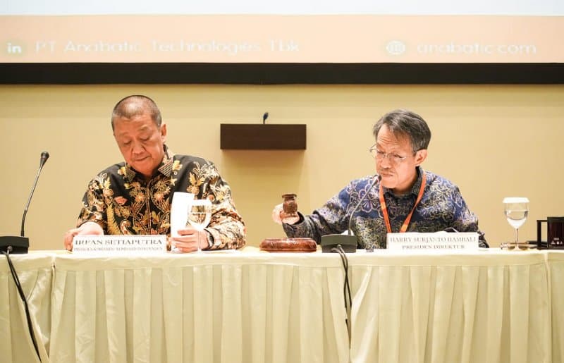 RUPST, Anabatic Technologies (ATIC) Tunjuk Irfan Setiaputra Jadi Presiden Komisaris