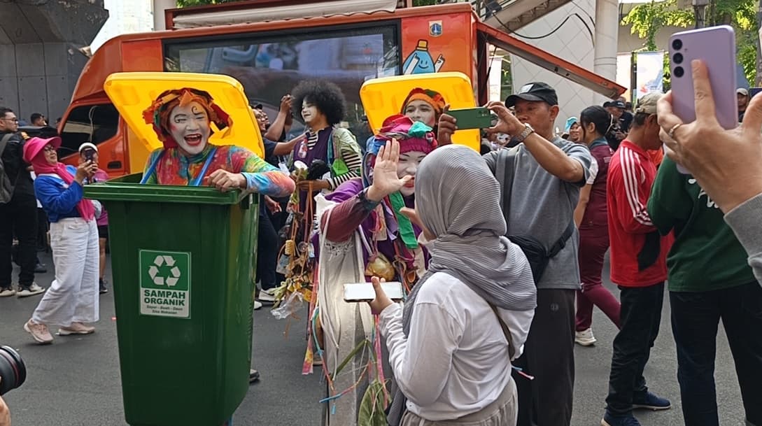Ribuan Warga Padati CFD Perdana di Jalan Rasuna Said