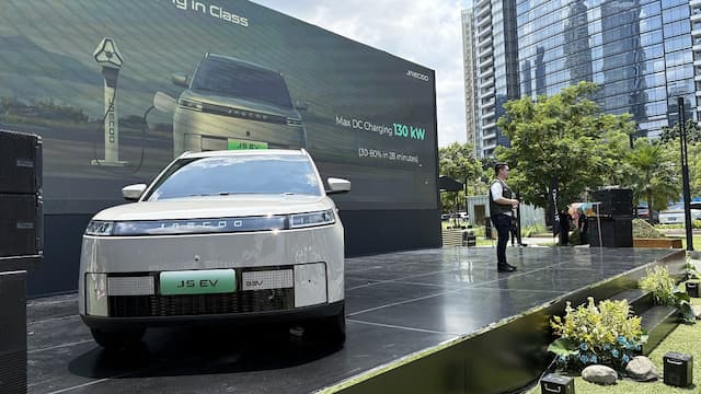Daftar 10 Mobil Listrik Terlaris April 2026, Jaecoo J5 EV Teratas