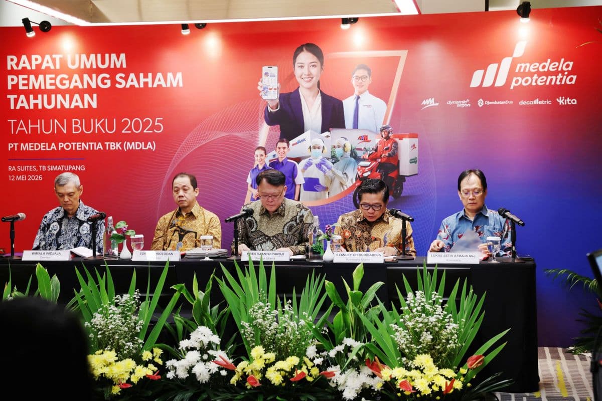 Medela Potentia (MDLA) Tebar Dividen Rp176,5 Miliar dan Tetapkan Dirut Baru