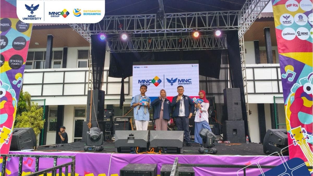 MNC University Ramaikan GoodBye Fest 2026 SMKN 1 Cileungsi, Hadirkan Edukasi Interaktif bagi Generasi Muda