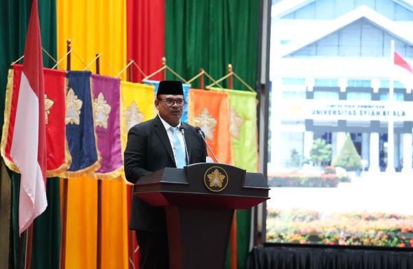 Universitas Syiah Kuala Kukuhkan 6 Profesor Baru, Tekankan Amanah Intelektual