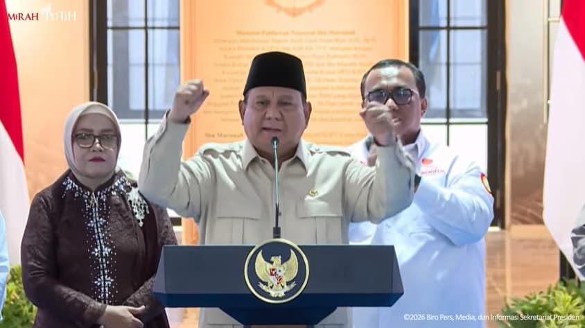 Prabowo Sedih Sering Terima Laporan Penyelewengan Pejabat