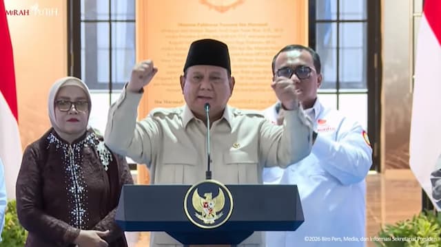 Prabowo Sedih Sering Terima Laporan Penyelewengan Pejabat