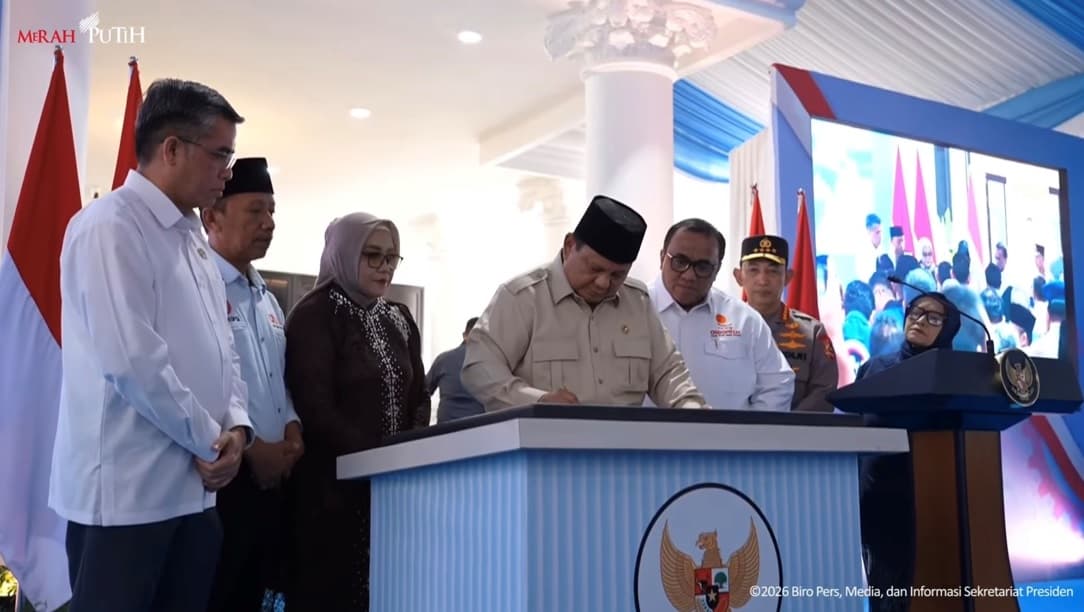 Momen Prabowo Resmikan Museum dan Rumah Singgah Marsinah di Nganjuk