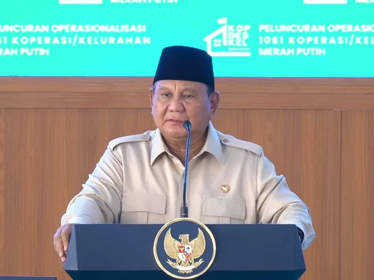 Prabowo Ungkap Alasan Diresmikannya 1.061 Kopdes Merah Putih: Saya Suka Angka 8