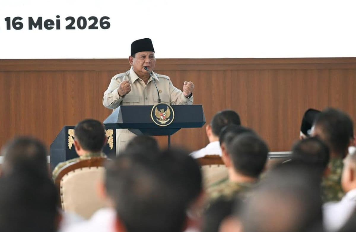 Ultimatum Aparat, Prabowo: Jangan Jadi Beking Narkoba hingga Judi