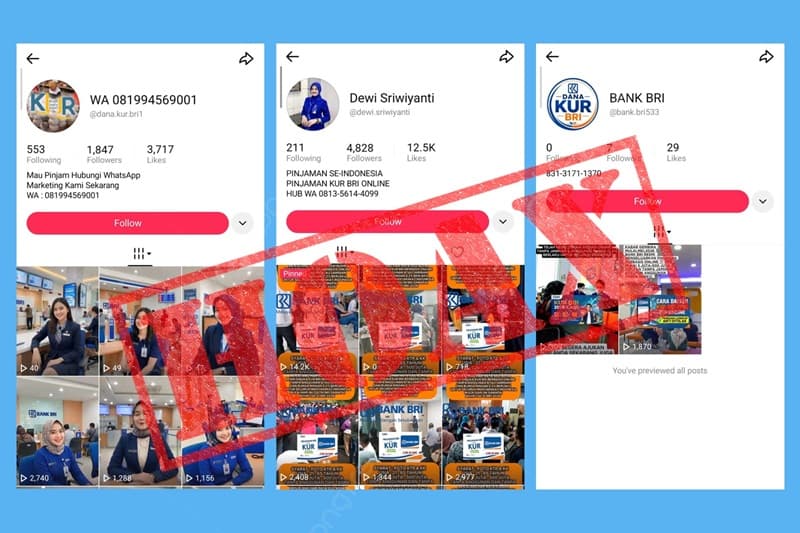 Waspada Penipuan, BRI Tegaskan Pengajuan KUR Tidak Dilakukan lewat Online