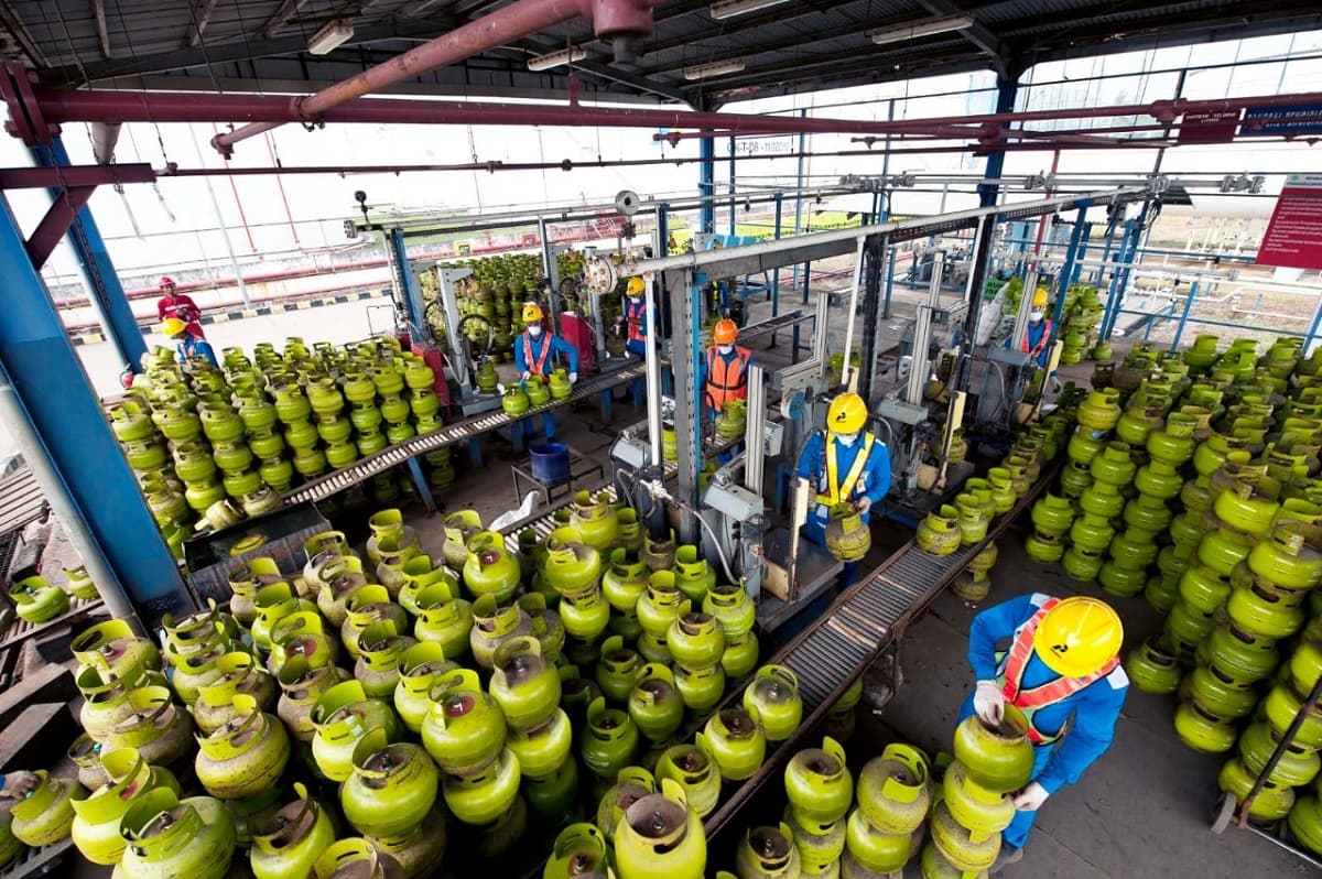 RI Siap Impor 100 Ribu Tabung CNG untuk Gantikan LPG 3 Kg